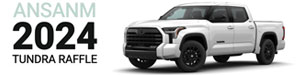 ANSANM 2024 Tundra Truck Raffle Logo